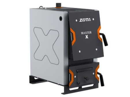 Котел твердотопливный Zota Master-X 25 кВт с плитой